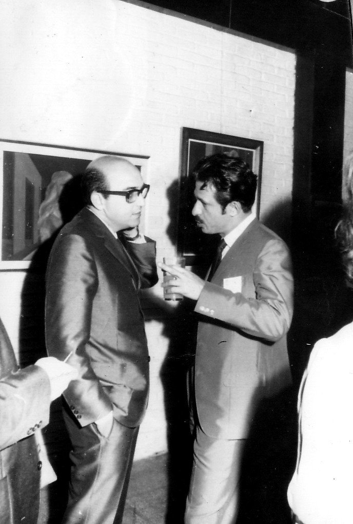 Adil Samara y Hilton Seda, 1970.